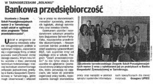 Bankowa przedsiebiorczosc Echo Dnia 2011-04-02