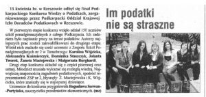 Im podatki nie sa straszne - Tygodnik Nadwislansk 2011-04-21i